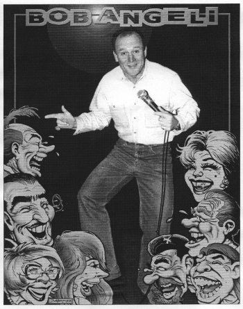 Comedian Bob Angeli